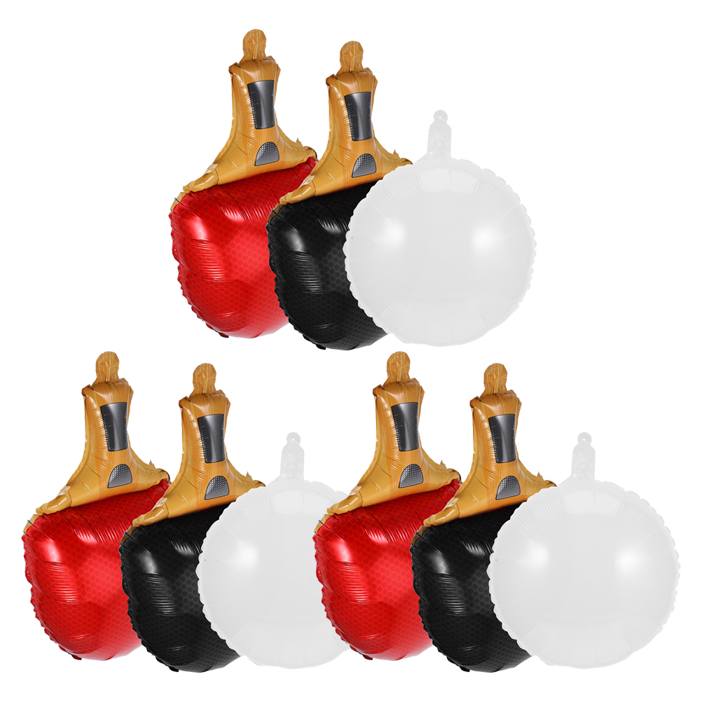 Table Tennis Ball - 9pcs Table Reusable Foil Sports Theme