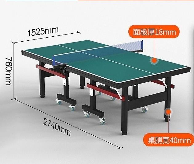 Table Tennis Folding Table - Table tennis table indoor folding family