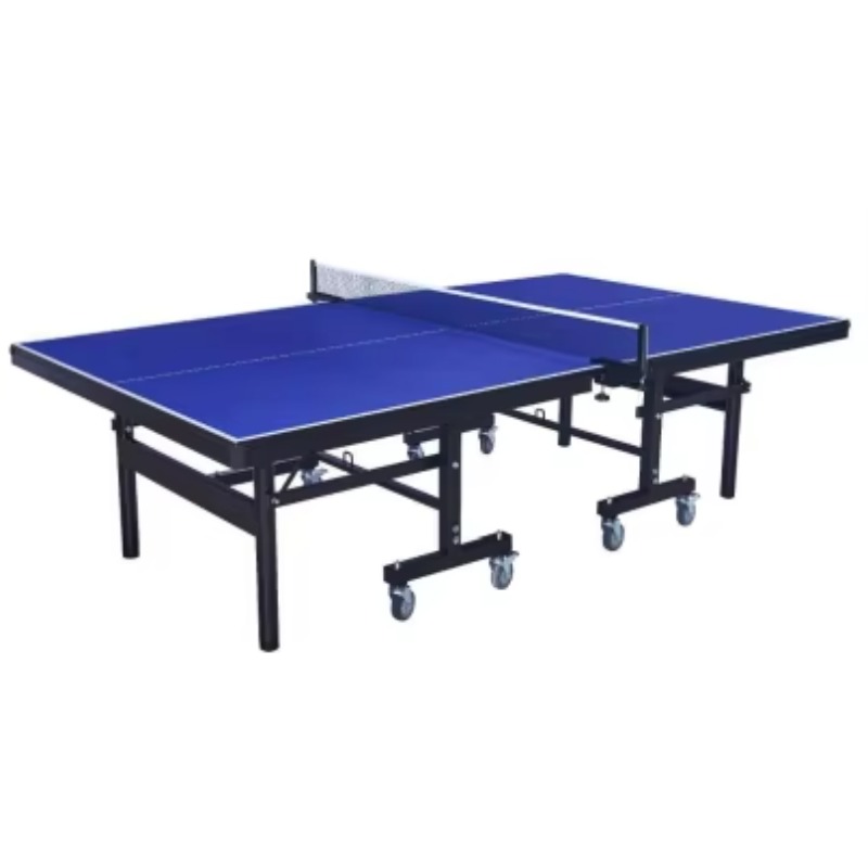 Table Tennis Folding Table - Table tennis table indoor folding pulley