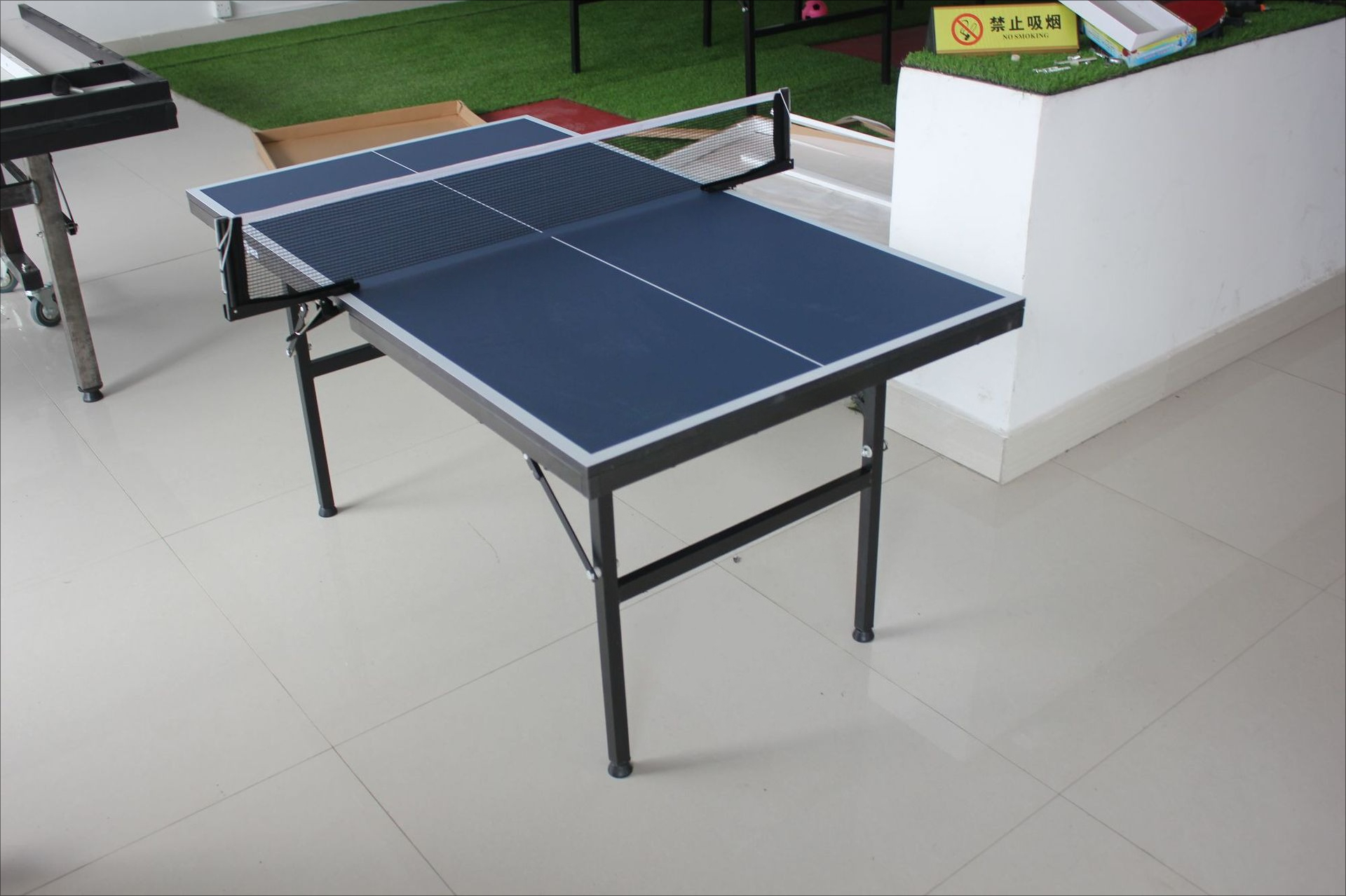 Table Tennis Folding Table - Indoor table tennis table for household