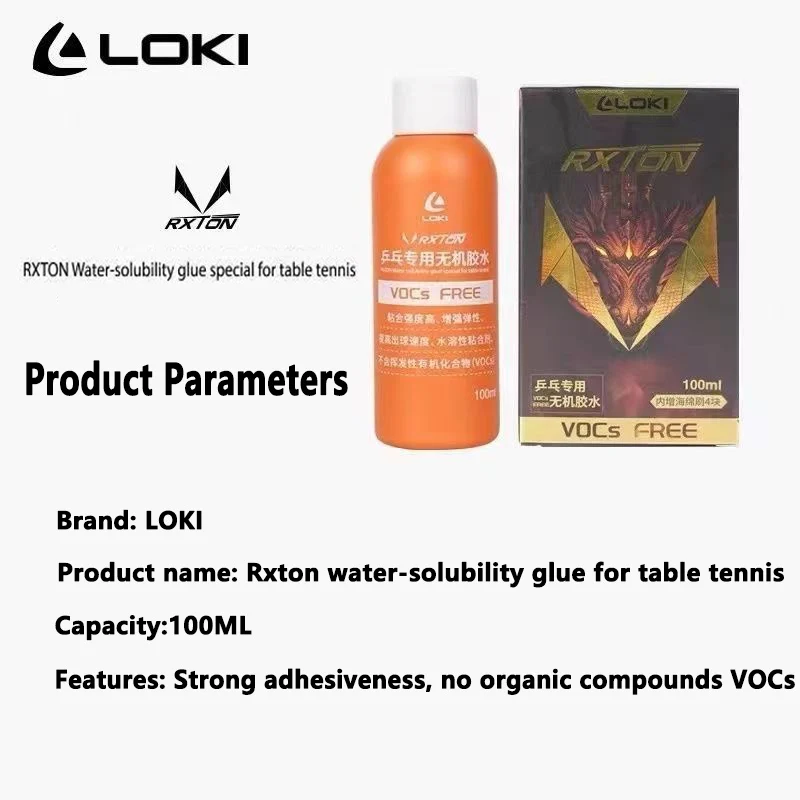 LOKI Waterbased Glue 100ml Wat - Table Tennis Market ulasan dan harga
