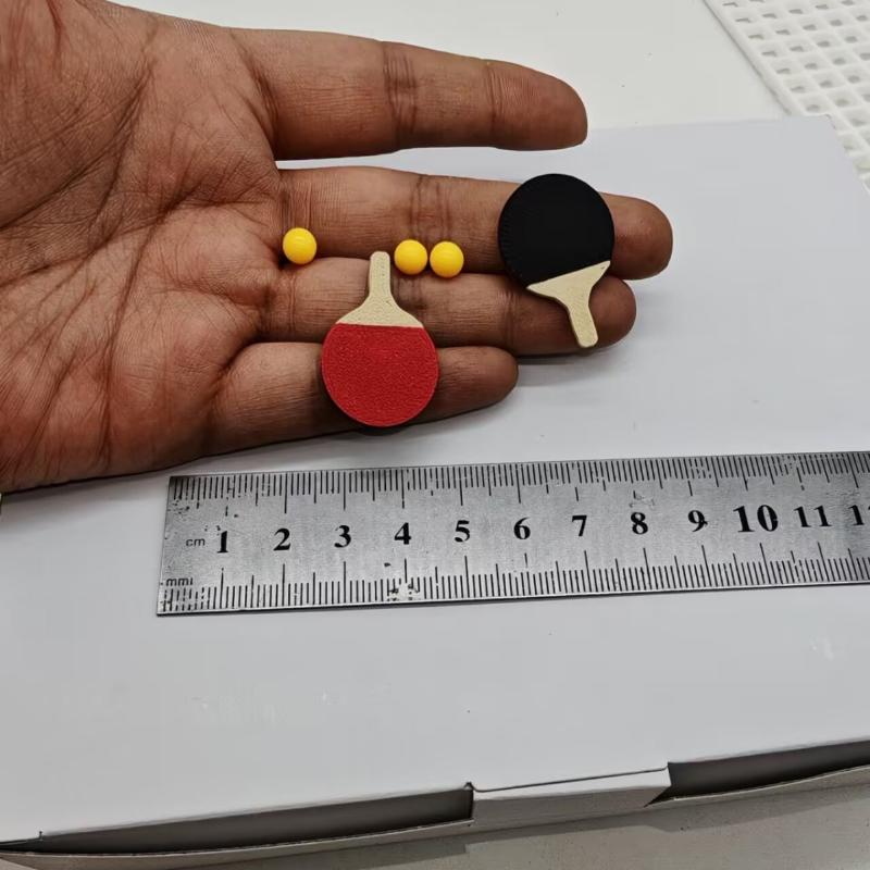 1Set Dollhouse Miniature Ping  - Table Tennis Ball ulasan dan harga