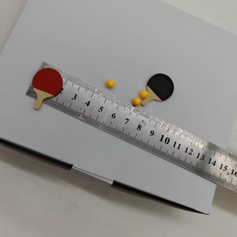 1Set Dollhouse Miniature Ping  - Table Tennis Ball ulasan dan harga