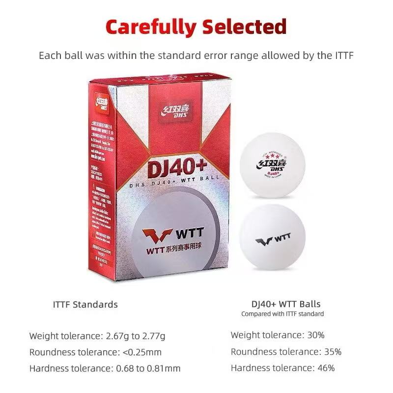 DHS Table Tennis Balls  3 Star - Table Tennis In Olympics ulasan dan harga
