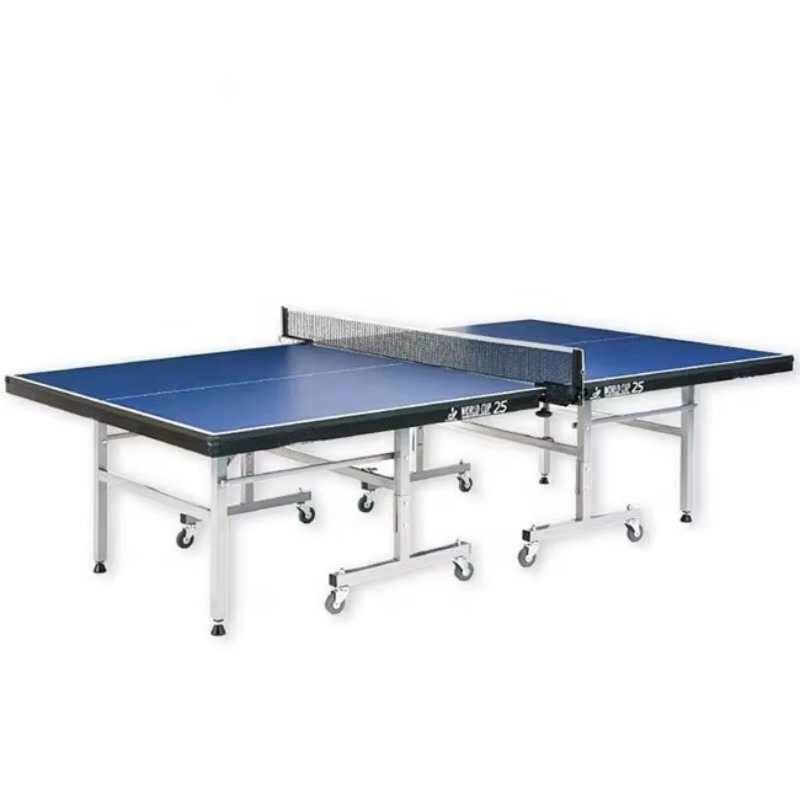 25mm Standard indoor Movble in - Table Tennis Folding Table ulasan dan harga