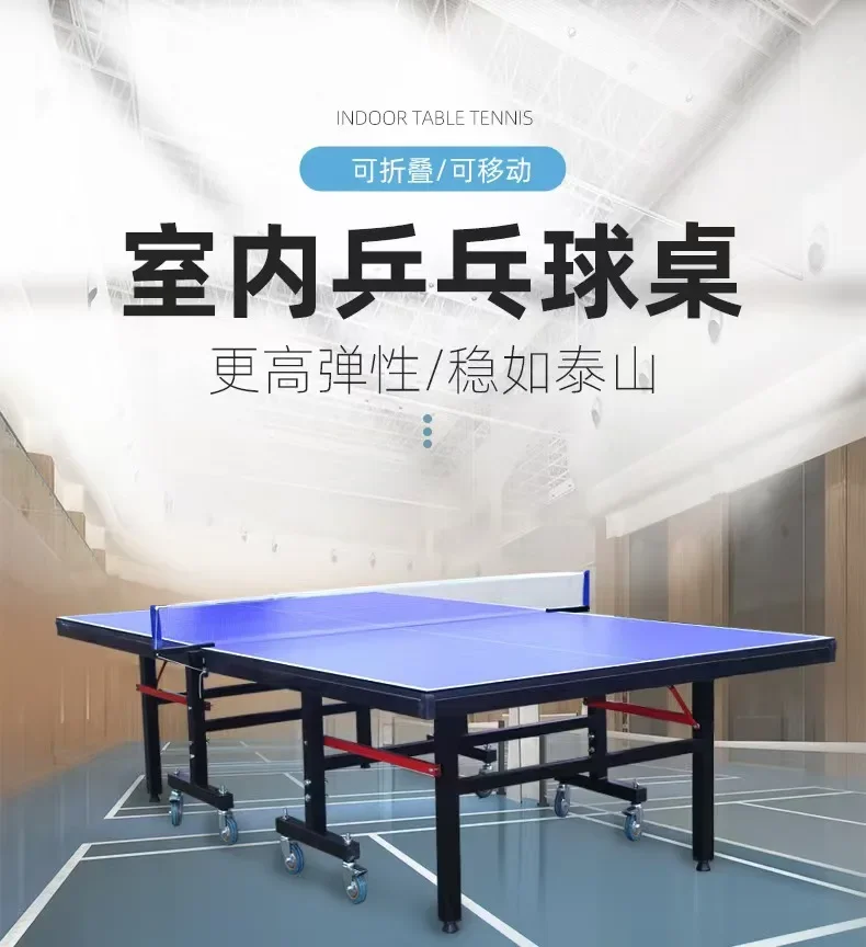 Customization Indoor Single Fo - Table Tennis Folding Table ulasan dan harga