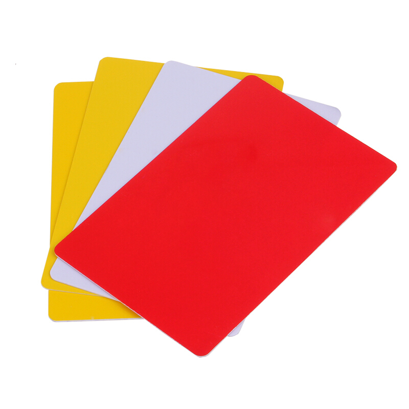 DHS standard referee card set  - Table Tennis Yellow Card ulasan dan harga