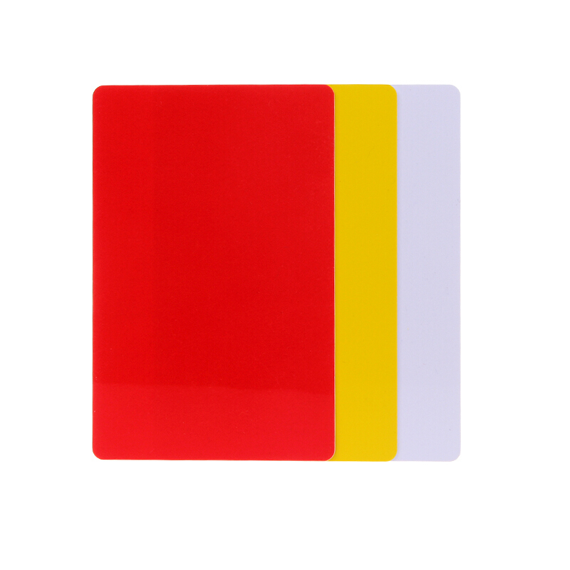 DHS standard referee card set  - Table Tennis Yellow Card ulasan dan harga