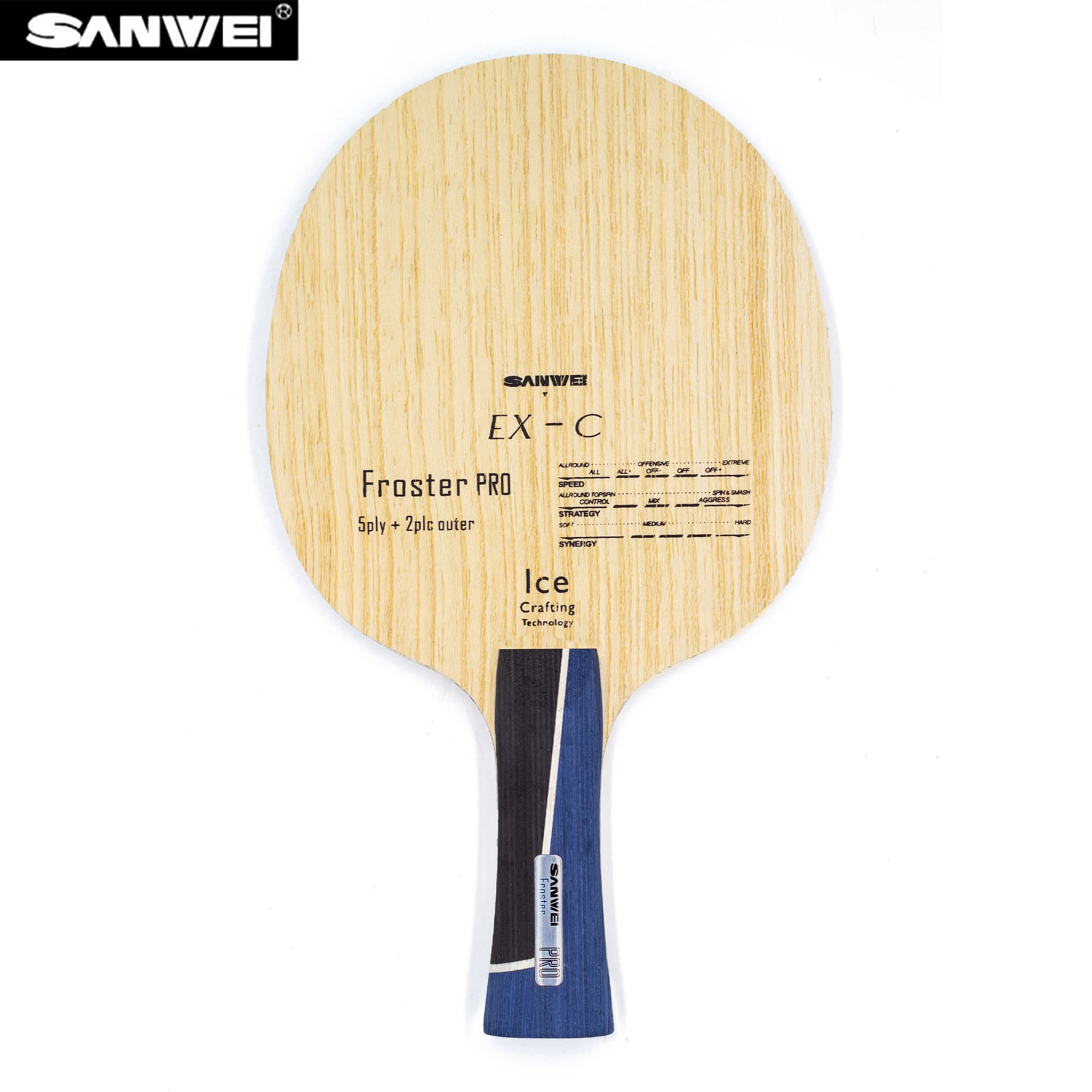 SANWEI ALC Table Tennis Blade  - Table Tennis Market ulasan dan harga