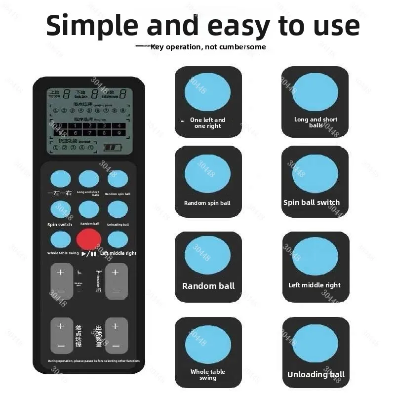 Table Tennis Automatic Ball Ma - Table Tennis Ball ulasan dan harga