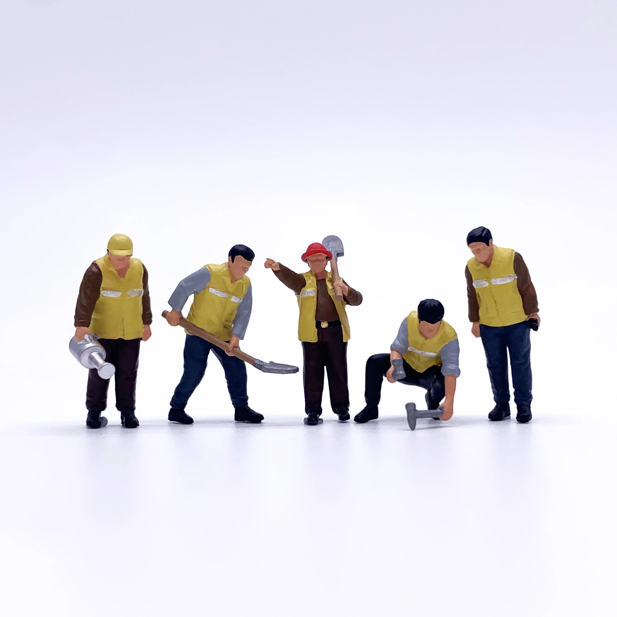 HO 1:87 Painted Figures HO Sca - Table Tennis Market ulasan dan harga